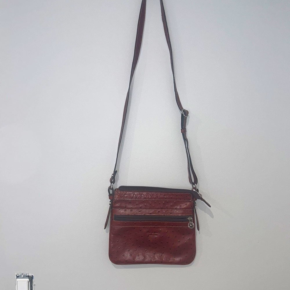 90’s VINTAGE- Los Robles Crossbody leather Bag-perfect condition-PERFECT x body!